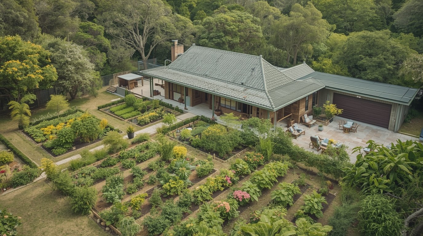 Edible garden design by Xlaxtychul