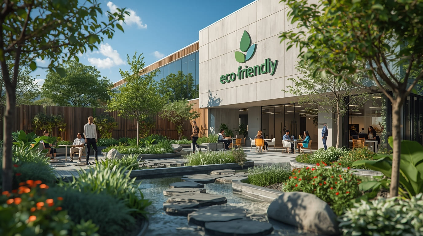 Commercial landscape design by Xlaxtychul