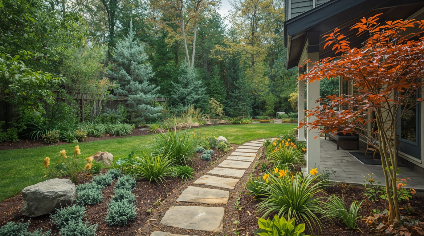 Residential landscaping design by Xlaxtychul